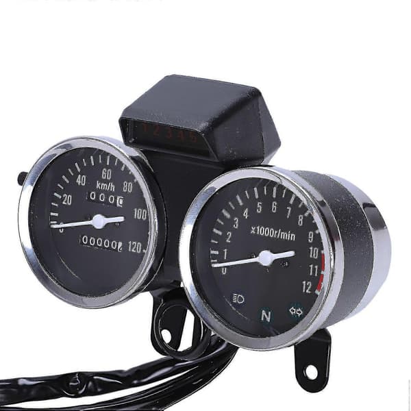 LED Motorsykkel Modifiserte Tilbehør Speedometer Kilometerstand Turteller