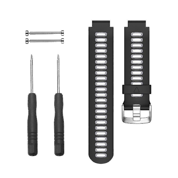 Pehmeä silikoninen rannekkeen korvaava ranneke Garmin Forerunner 735xt -kelloon