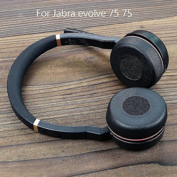 Holdbare ørepuder til Evolve 75 75+ hovedtelefon ørepuder ærme protein ørekopper