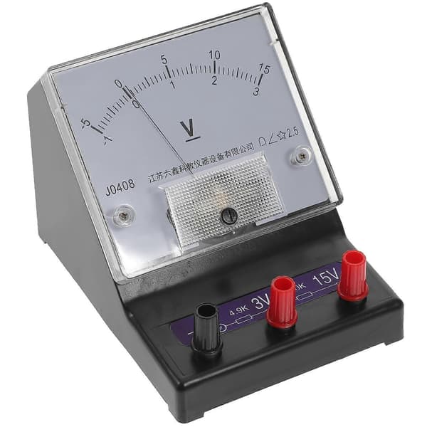 Voltmeter til undervisning i elektricitetseksperimenter, perfekt til akademiske miljøer
