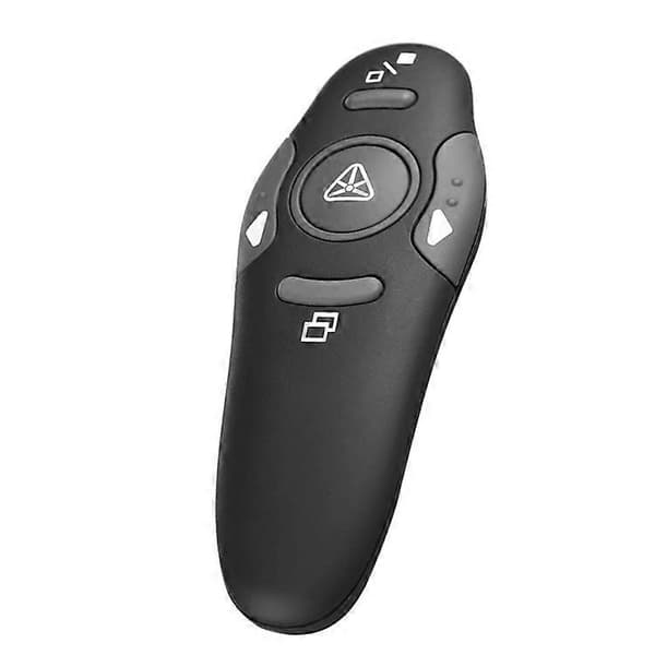 Esitysohjain, 2,4 GHz, USB, langaton, musta