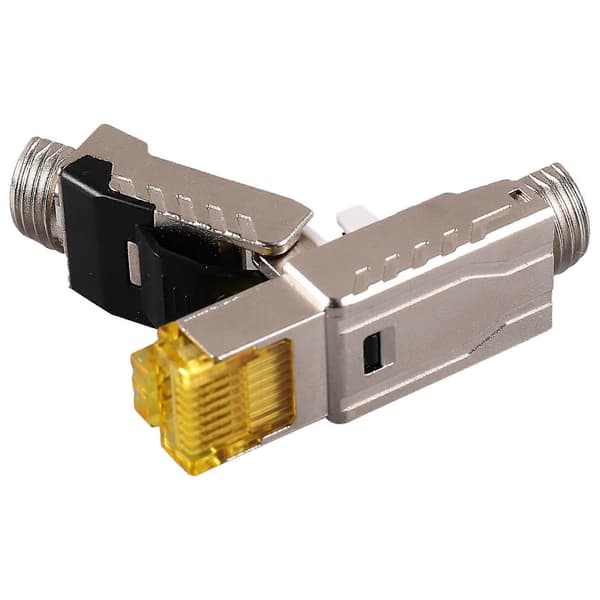 Netværks Lan Connector Cat8 Ethernet Jack Værktøjsfri Installation Kobber 1 Sæt