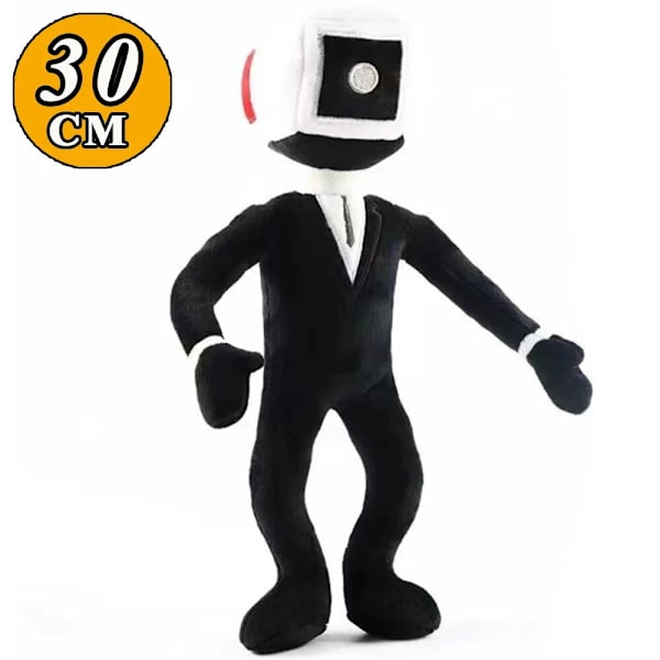 45style Skibidi Toalett Plyschleksak Skibidi Stickers Dop Ja Ja Ja Leksak Skibididop Toalett Camara Kamera Plyschleksak Skibidi Cap Navy