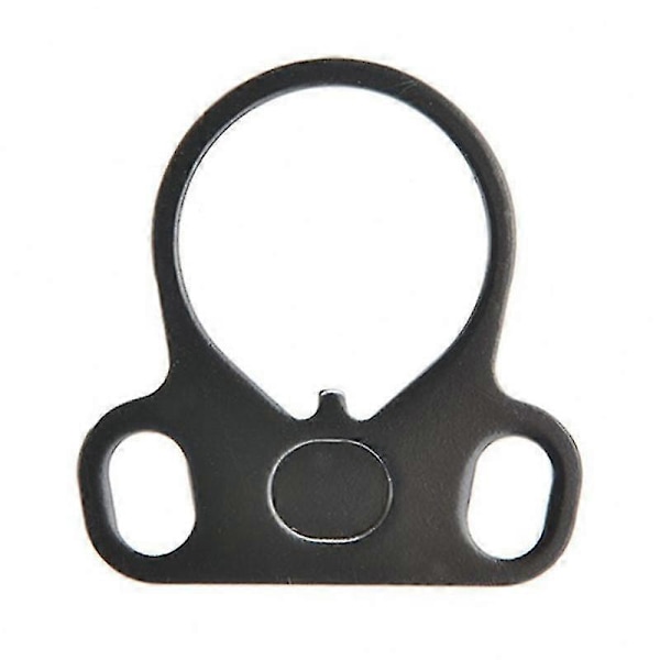 Sling Plate Två-rings Långvarig Användning Standard Stål Sling Loop för Utomhusvandring Camping Klättring-ZZY
