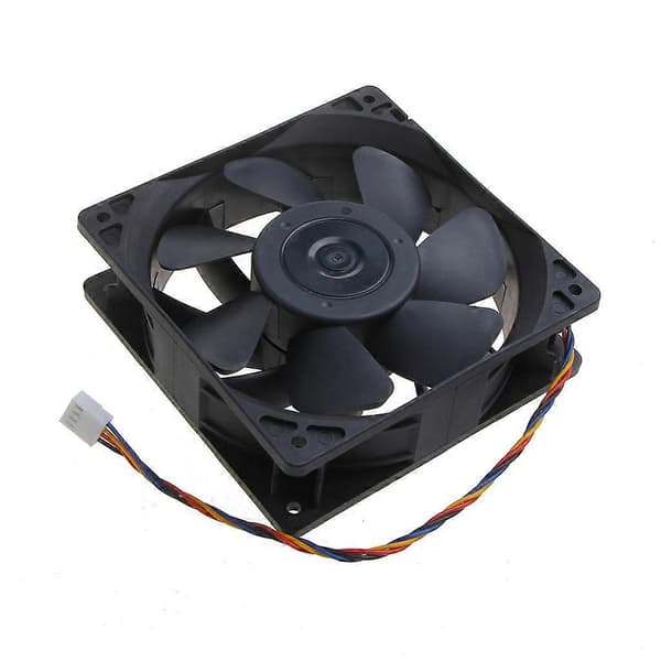 Server Dubbla Kullager 12x12x3.8cm 12V 2.7A för DC Borstlös Kylning Utsug