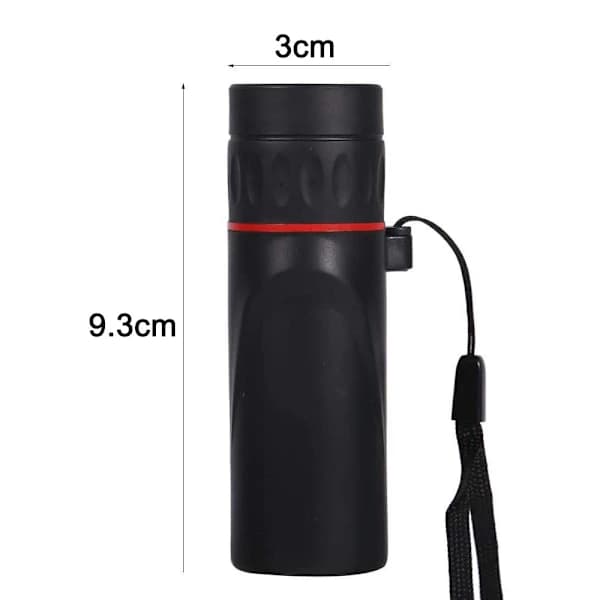 Mini 30x25 high-definition monokulær fokuserende kikkert, bærbar kikkert