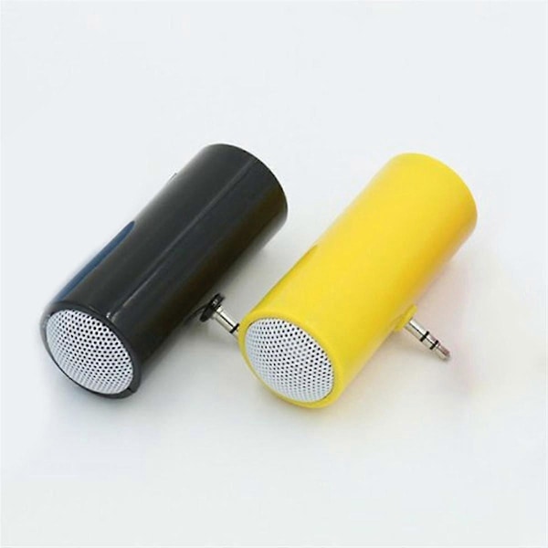 Minihøyttaler 3,5 mm Bærbar Høyttaler Mini Forsterket Høyttaler Plug and Play for Mobiltelefoner og Nettbrett