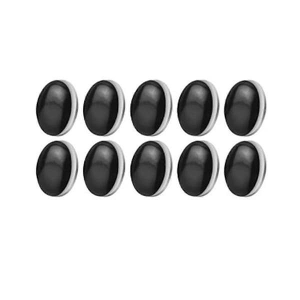 10 st Magnetiska Gardinvikter Draperivikter Magnet Duschdraperivikter Botten kompatibel med