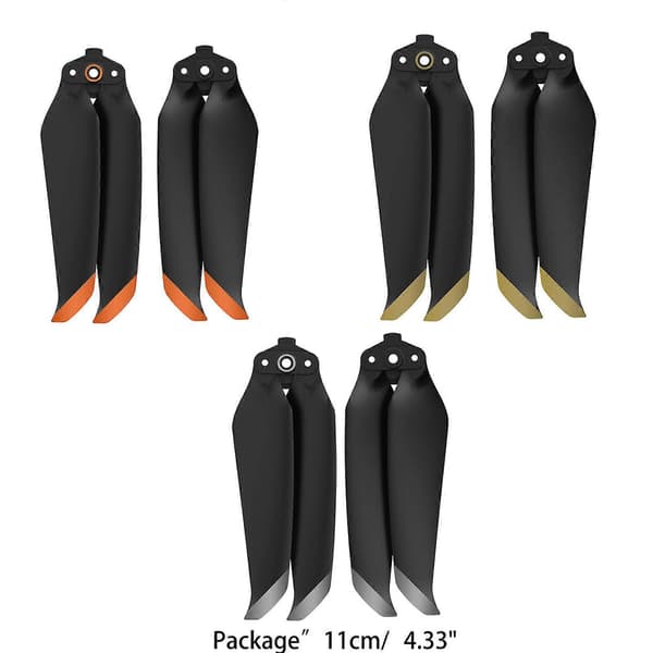 1/2/4 Par 7238F Hurtigutløserpropeller Lavstøypropeller Blader for Mavic 2/2S