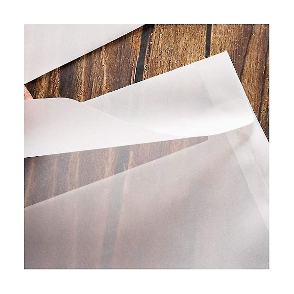 50 st Blanka Kuvert Transparent Papper Kuvert Set Vintage Bröllopsinbjudningskuvert För Kort U
