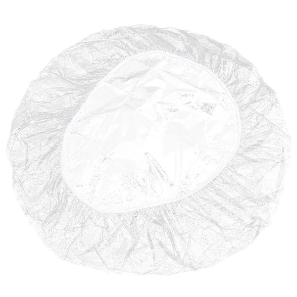 Elastisk duk Transparent duk Rund formsydd duk med flanellbakside