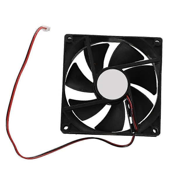 90mm X 25mm DC 12V 2-pin Køleventilator til Computer Kabinet CPU Køler
