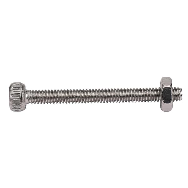 M2 X 20mm Lange Sekskant Skrue Mutter Sett 20 stk