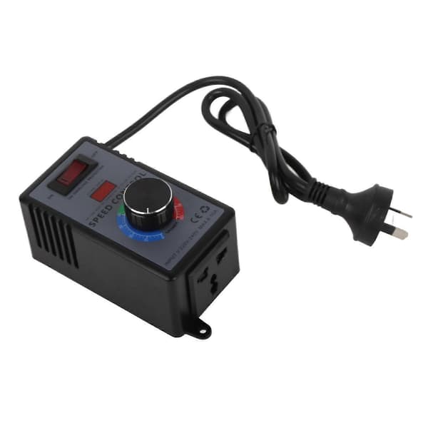 Motorhastighetskontroller Variabel Viftehastighetsregulator med Overbelastningsvern AC220-240V