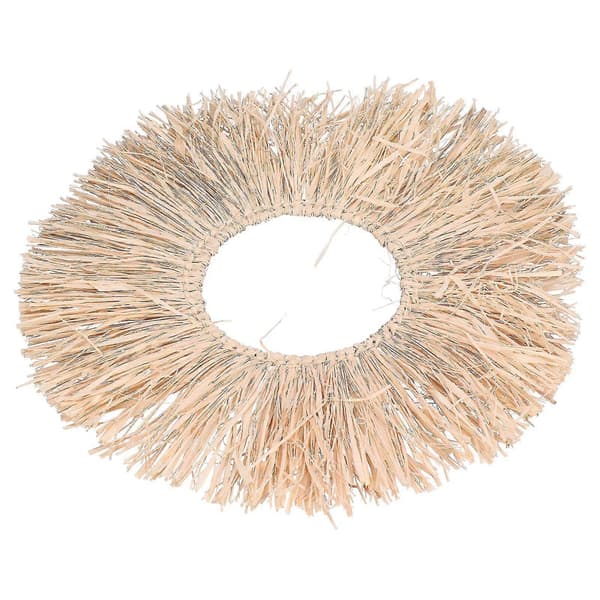 Väggdekoration i raffia - Texturerad, portabel och miljövänlig
