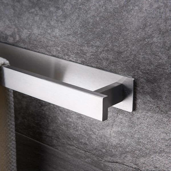 Baderomshåndklestativ Selvklebende Håndklestang Håndklestang Rustfritt Stål 40cm