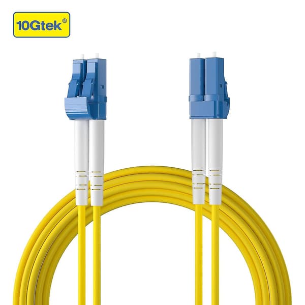 Lc-lc Smf Duplex Fiber Optisk Patch Kabel, 1-meter (3.3-ft)