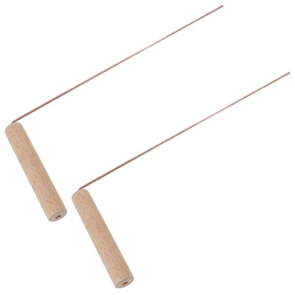 2 stk. Dowsing Stænger Udendørs Dowsing Stænger Divining Probe Stang Værktøj Camping Dowsing Stænger