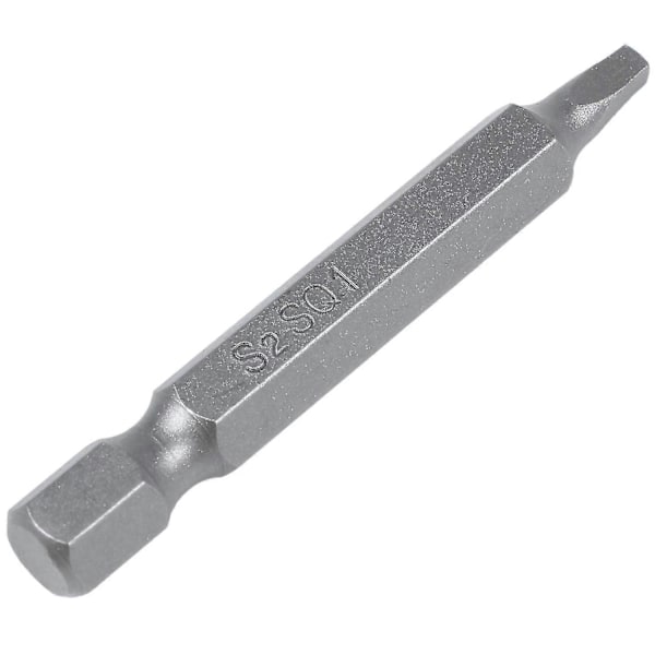 3 stk. 50 mm 1/4 tommers sekskant firkantbits Firkantet skrutrekkerbits S2 legert stål magnetisk skrutrekker-DT