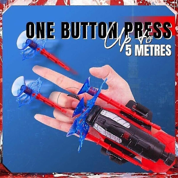 Legetøjs Launcher Spider Man Web Shooter Dart Blaster