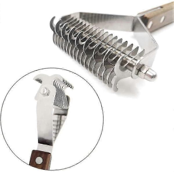 Underlagsbørste Curry Comb Trimmer for hunder