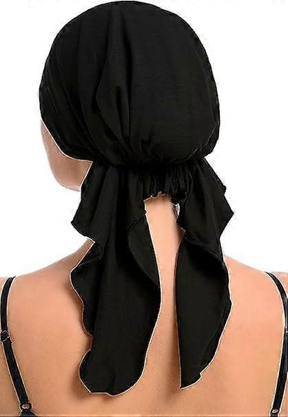 Bambu och Bomull Kemoterapi Huvudbonad Håravfall Anpassad Förbunden Bandana