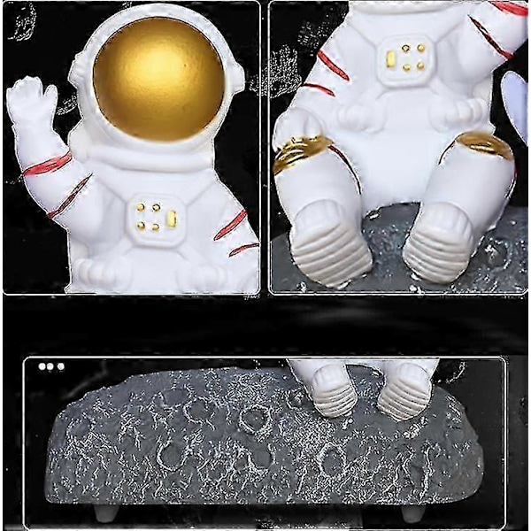 Astronaut Bluetooth Højttaler Gave (Sølv) SZRH