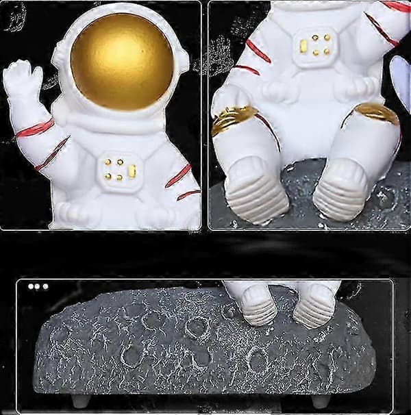 Astronautti Bluetooth-kaiutinlahja (Hopea) SZRH