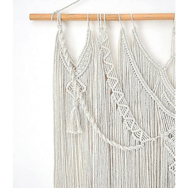 Vægophæng Boho Boligindretning Chic Vævet Indretning Soveværelse Stue Lejlighed Kollegium Galleri Perfekte Håndlavede Gaveideer, Stor, 91 cm X 89 cm