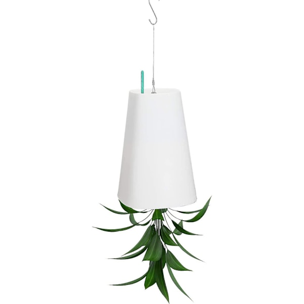 Ny, egnet Upside Down Blomsterpotte, Sky Planter, Sky Hængende Vandingsblomsterpotte, Plantepotte med Vandopbevaringsdekoration til Have Altan Hjem (