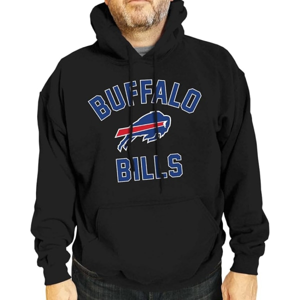 Team Fan Apparel NFL Adult Game Day -huppari - polyesterivillapuuvillasekoitus - Pidä lämpimänä ja edustaa joukkueesi tyyliä style 8 XL