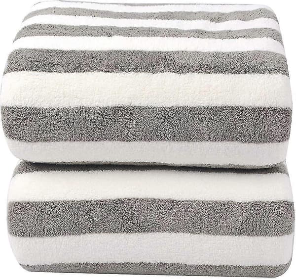 Mikrofiber Badehåndklæde Sæt Badehåndklæder Ekstra Store Absorberende Strandhåndklæder