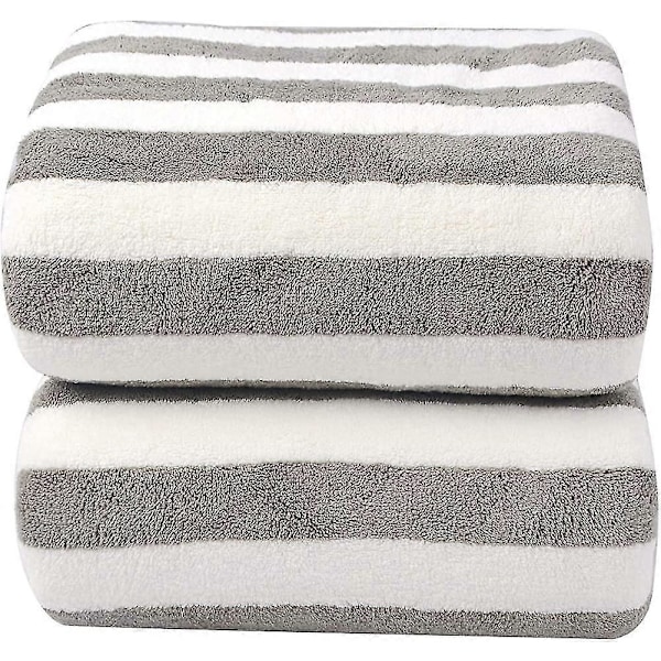Mikrofiber Badehåndklær Sett Badehåndklær Ekstra Store Absorberende Strandhåndklær