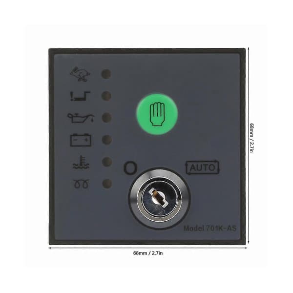 Dse701as Generatorstyring Automatisk Startmodul Med Nøgler Generator Kontrolpanel Selvstartende