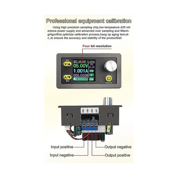 Wz3605e DC-DC Boost Converter CC CV 36V 5A Modul Justerbar Reglerad Laborströmförsörjning Volt