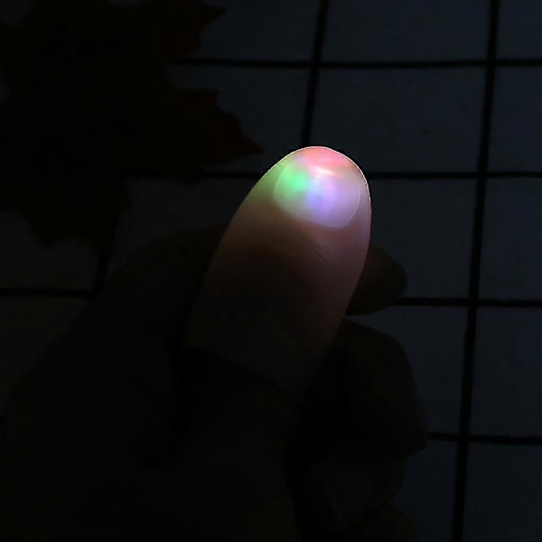 Pehuk Peukalot Sormet Lamppu Uutuus Hauska Vitsi Led-valo Vilkkuvat Sormet Mahtavat Lelut-ZZY