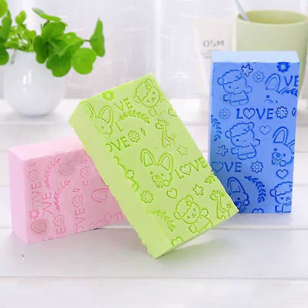Exfolierande badsvamp för dusch - 2 st
