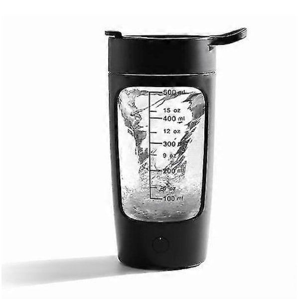 Blå 650ml Fitness Mugg Elektrisk Blandningsmugg Automatisk Portabel Elektrisk Blandningsmugg Mjölk Juice Kaffemugg Mixer Blender Flaska