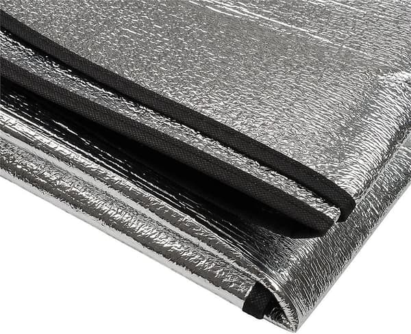 Picknickfilt Vattentät Vikbar Vändbar Silver Camping Sovmatta (200 X 150cm)