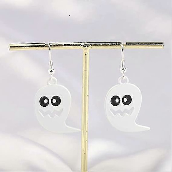 Ghost Øreringe Ghost Dingle Øreringe Søde Ghost Gaver Ghost Smykker Halloween Tema Øreringe Halloween Gaver uu