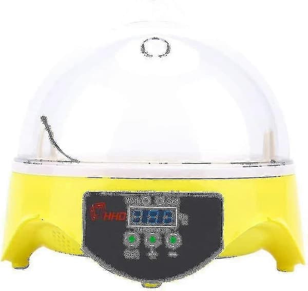 Automatisk 7-egg inkubator Digital egginkubator med automatisk vending