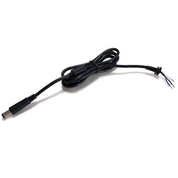 DC-plugg 7,4x5,0 mm strømkontakt hannpluggkabel for Dell bærbar PC