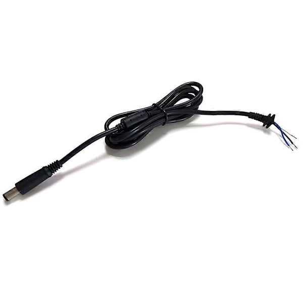 DC Tip 7.4x5.0mm Strømstik Stikforbindelse Hanstik Kabel til Dell Laptop