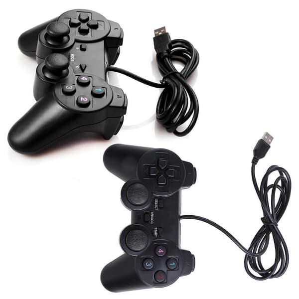 Kablet Gamepad Joystick USB 2.0 Kablet Joypad Gamepads Spilcontroller Til PC