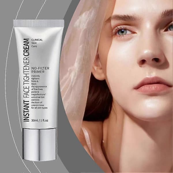 Cujmh Instant Face Tightener Primer, 30ml Pore Minimizer & Sminkbase