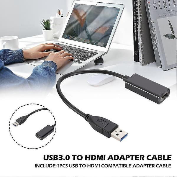 Usb 3.0 - Hdmi-sovitin Hd 1080p Video Graphics Convertor -kaapelisovitin