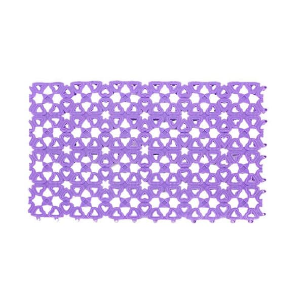 Mat Åndbar Multifunktionel Mesh Rede Måtte Lilla 29*20*1cm Skridsikker 3 stk