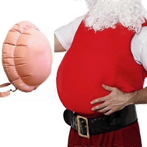 Uppblåsbar Mage Falsk Mage Jultomte Mage-Yvan