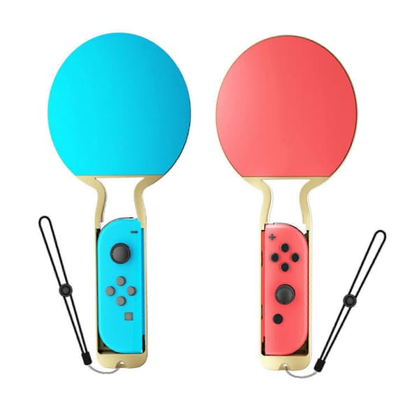 2x Spillgrep for Switch OLED Tennispadle Bordtennisrackettropper Konsoll