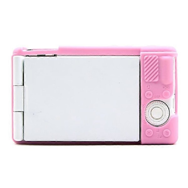 Yhteensopiva Sony ZV-1F / ZV-1 / ZV-1 II pehmeä silikonikotelo kameran suojus naarmuuntumista estävä suojus pudotussuoja Pink